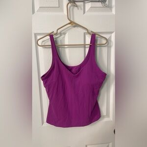 Pink lululemon align tank size 14